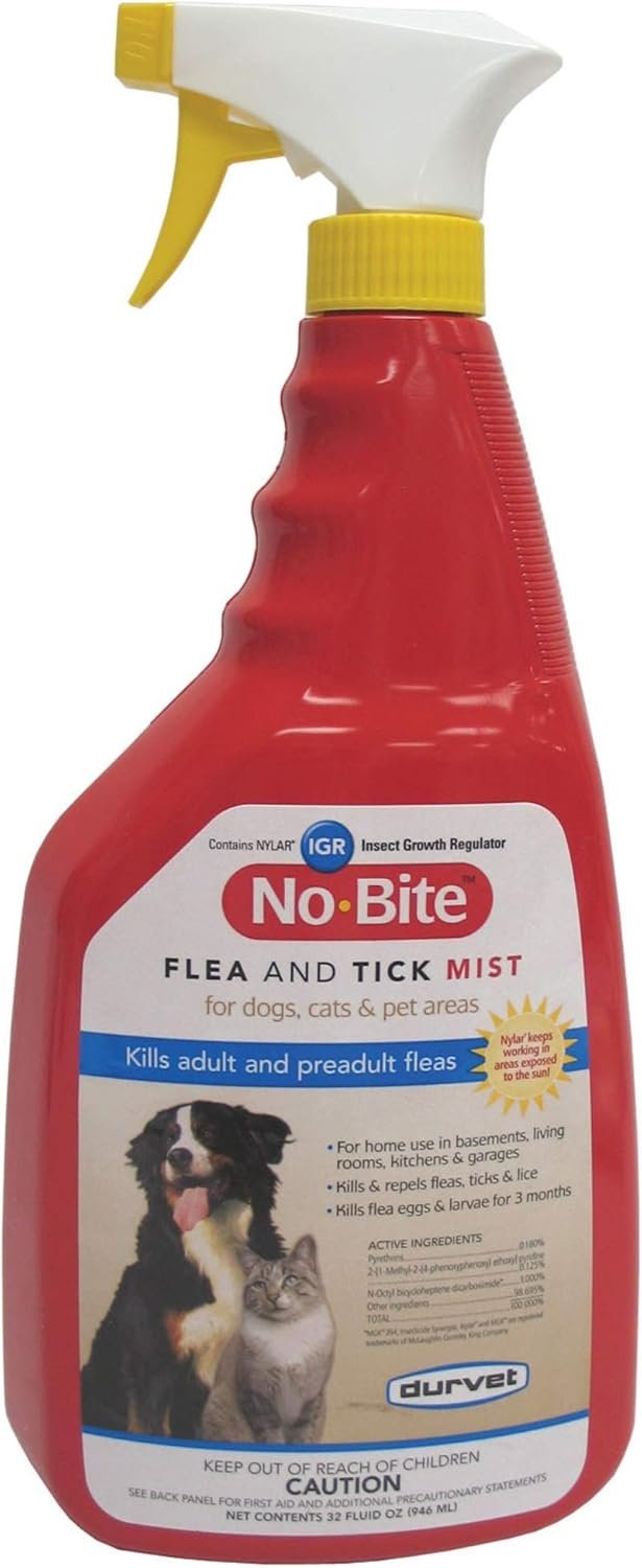 No-Bite IGR Flea and Tick Mist for Dogs and Cats 32oz