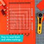 Creative Grids Stripology Mini Slotted Quilting Ruler CGRGE3