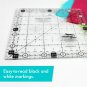 Creative Grids Perfect 5 Quilting Ruler 5in x 5in Square CGRPERF5