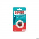 Mavalus Multi-Purpose Adhesive Poster Tape Roll , White 1in X 324in