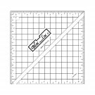 loc Loc Rulers for Quilting, Half Square, Triangle Quilting Ruler with Grid Lines, 6 1/2 loc Loc Rulers for Quilting, Half Square, Triangle Quilting Ruler with Grid Lines, 6 1/2