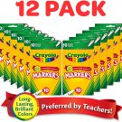 Crayola Fine Line Markers for Kids (12 Boxes)