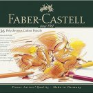 Faber-Castell Polychromos Artists' Color Pencils - Tin of 36 (Model 110036)