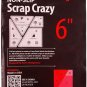 Creative Grids Scrap Crazy 6 Template Set Quilt Ruler – CGRMT6