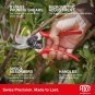 Felco F2 Pruning Shears â 9.25" Swiss-Made Garden Clippers for Professional Pruning