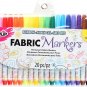 Tulip Permanent Nontoxic Fabric Markers (Rainbow 20 Pack)