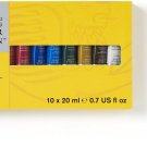 Winsor & Newton Galeria Acrylic Paint, 10 x 20ml Tube Paint Set