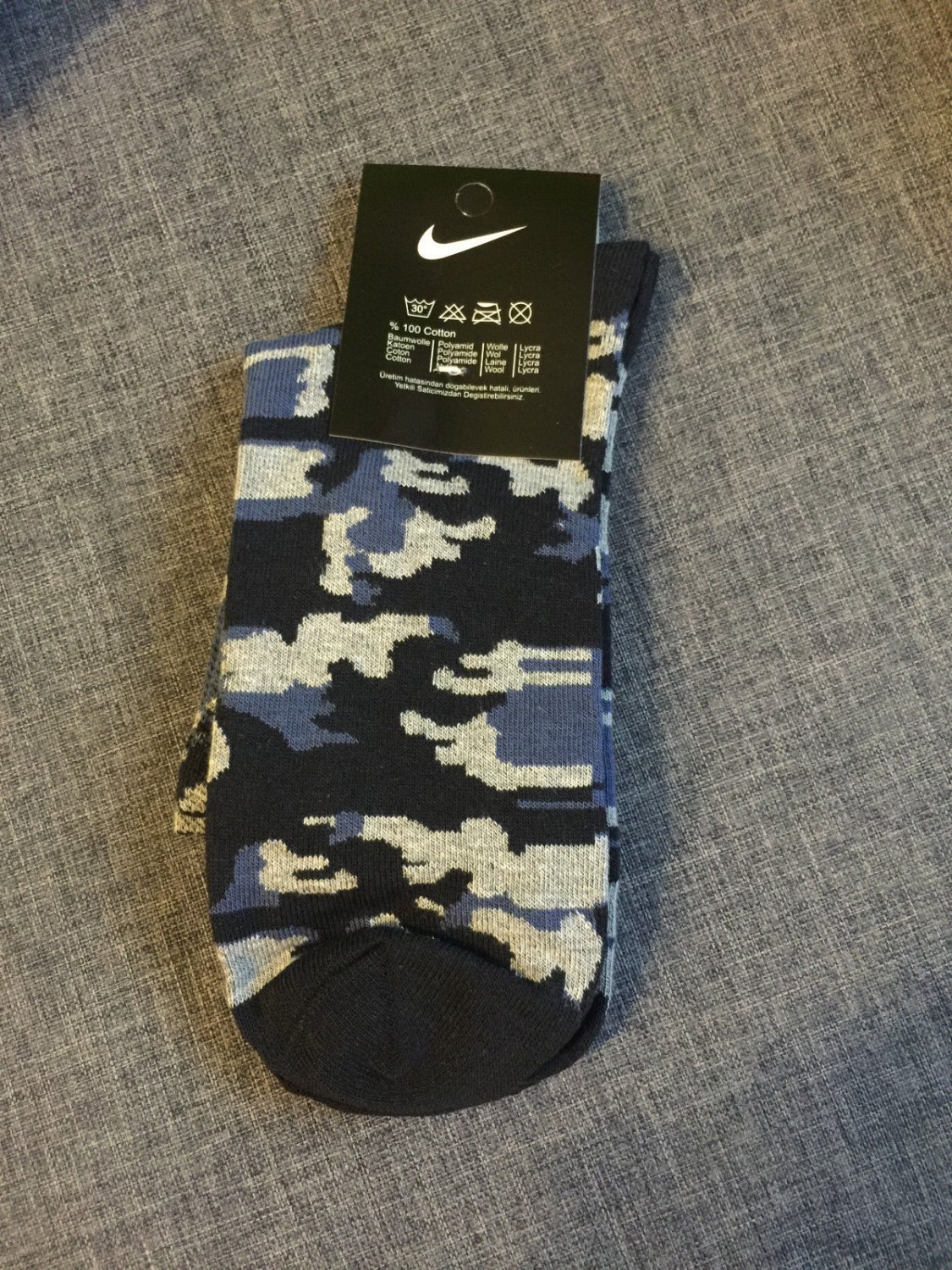 nike camo socks