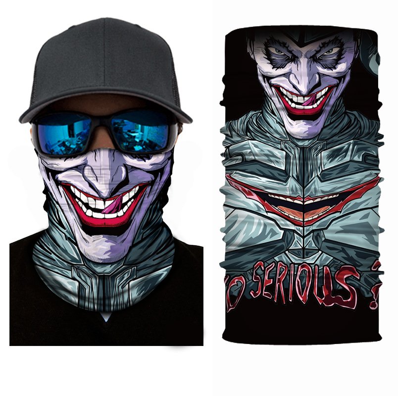 JOKER BATMAN 25 Crazy Face Mask Cycling Scarf Bandanas Ski Winter Biker