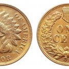 Souvenir USA Indian Head 1908 S Small Cent - Free Shipping