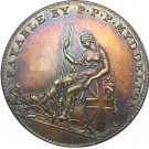 Souvenir USA 1796 Myddelton Token Brass Plated - FREE SHIPPING