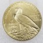 1909 P Indian Head Half Eagle Five Dollars Golden Plated - FREE SHIPPING