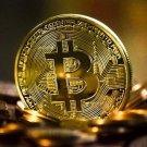 Souvenir Gold Plated Bitcoin Hand made Item Gift Coin - FREE SHIPPING