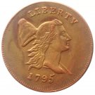 Souvenir USA 1795 Liberty Cup Half Cent Copper - Free Shipping