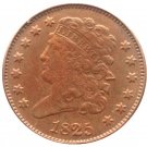 Souvenir USA 1825 Classic Head Half Cent  Copper - Free Shipping