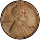 Souvenir USA Lincoln Penny 1943 S Small Cent - free shipping