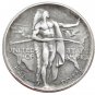 Souvenir USA 1939 D Oregon Commemorative Silver Plated Half Dollar - Free Shipping