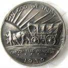 Souvenir USA 1939 Oregon Commemorative Silver Plated Half Dollar - Free Shipping