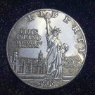 Souvenir USA 1906 US Ellis Island Liberty Dollar - Free Shipping