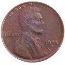 Souvenir USA Lincoln Penny 1943 S Small Cent - free shipping