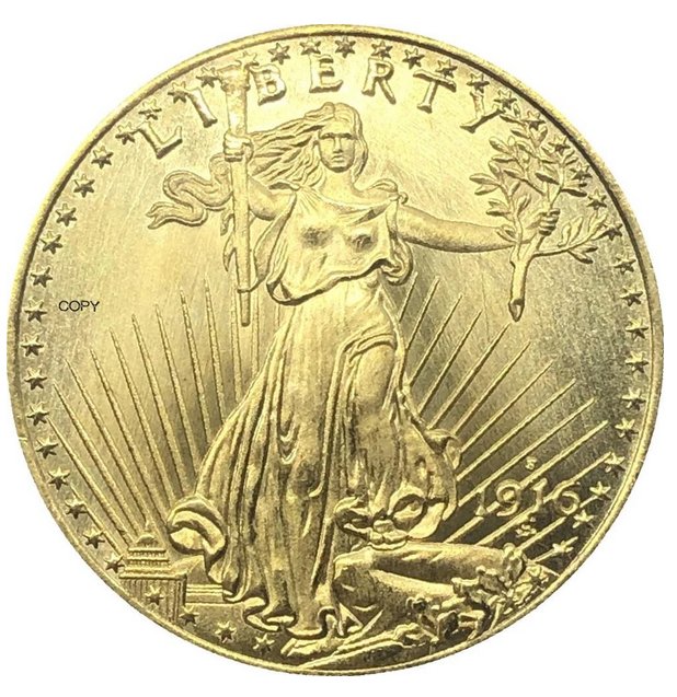 Souvenir The Saint-Gaudens Double Eagle 1916 S - FREE SHIPPING