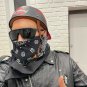 Crazy Hip Hop Smile Retro Scooter Motorcycle Helmet Free Shipping