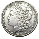 Souvenir 1895 Morgan Dollar Silver Plated Hand Made Coin - Free Shipping