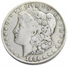 Souvenir 1904 Morgan Dollar Silver Plated Hand Made Coin - Free Shipping
