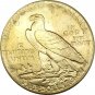 1912 P Indian Head Half Eagle Five Dollars Golden Plated - FREE SHIPPING