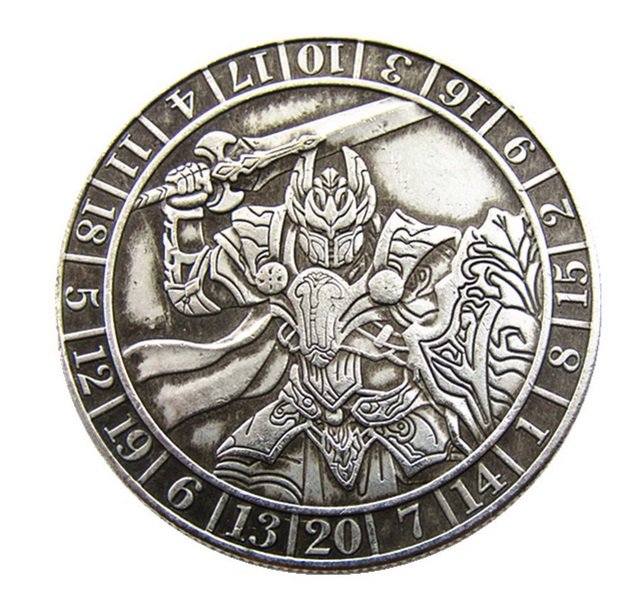 Hobo Warrior Morgan Dollar Souvenir Coin- FREE SHIPPING