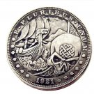 Hobo Skull Pirate Morgan Dollar Souvenir Coin- FREE SHIPPING