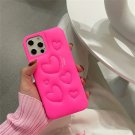 Luxary Pink Love Hearts Soft Case 11/12/13/Mini/Pro/ProMax Free Shipping