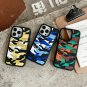 Yellow Camouflage Three-dimensional Silicone Soft 11/12/13/Mini/Pro/ProMax Free Shipping