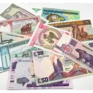 Random Different World Expired Original Animal Notes UNC - 10 pcs Free Shipping