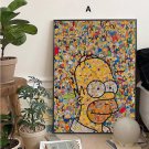 The Simpsons #1 Homer Movie Posters For Home Office Bar - A4 Free Shipping