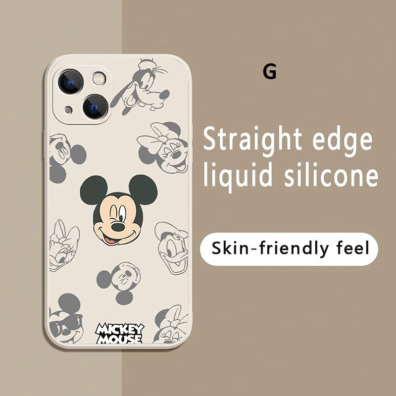 Mickey Mouse White Iphone Case 11/12/13/Mini/Pro/ProMax Free Shipping