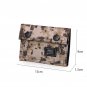 Coffe Camouflage Military Army Wallet Free Shipping