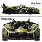 Racing Green Concept Sport Car Building Block 1:14 Remote Contol - Free Shipping