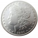 1891 CC Morgan Dollar 90% Silver Hand Made Souvenir Coin - Free Shipping