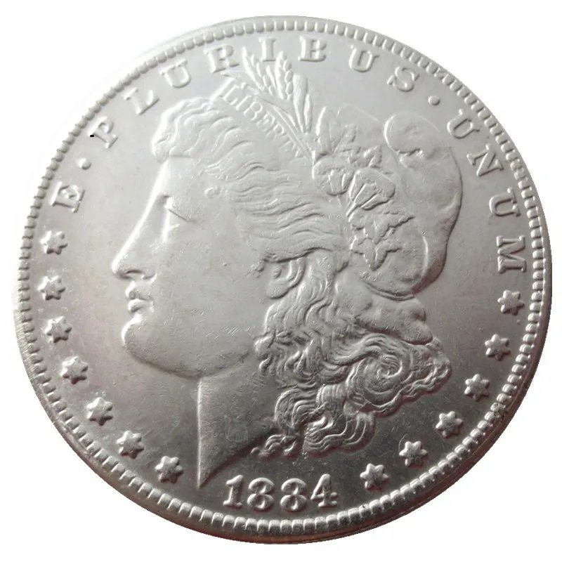 1884 Morgan Dollar 90% Silver Hand Made Souvenir Coin - Free Shipping