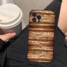 Wood Carved Soft Silicon Iphone Case 11/ 12 / 13 / 14 /Mini/Pro/Plus/Pro Max #6 Free Shipping