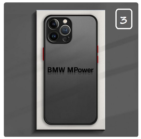BMW-M-Power Matte Iphone Case 11/12/13/14 Plus/Mini/Pro/Pro Max #3