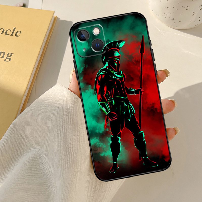 Spartan warrior Iphone Case 11/12/13/14 Plus/Mini/Pro/Pro Max Free Shipping #7