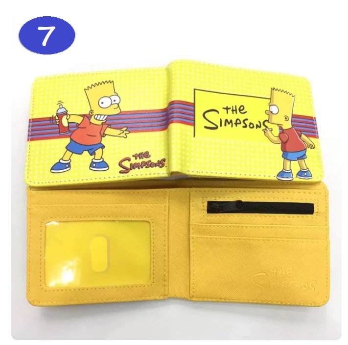 Crazy The Simpsons Homer Bart Marge Lisa Wallet #7* Free Shipping