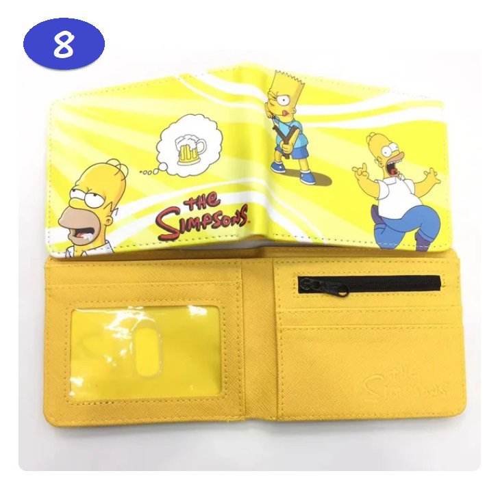 Crazy The Simpsons Homer Bart Marge Lisa Wallet #8* Free Shipping