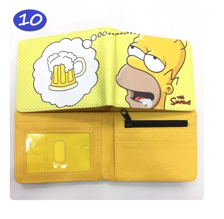 Crazy The Simpsons Homer Bart Marge Lisa Wallet #10* Free Shipping