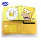 Crazy The Simpsons Homer Bart Marge Lisa Wallet #10* Free Shipping