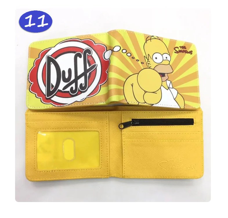 Crazy The Simpsons Homer Bart Marge Lisa Wallet #11* Free Shipping