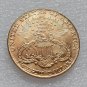 1889 Liberty Head Gold Plated USA $20 Dollar Souvenir Coun - free shipping