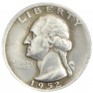 1952 P Washington Quarter Dollar Silver Plated Souvenir Coin - FREE SHIPPING